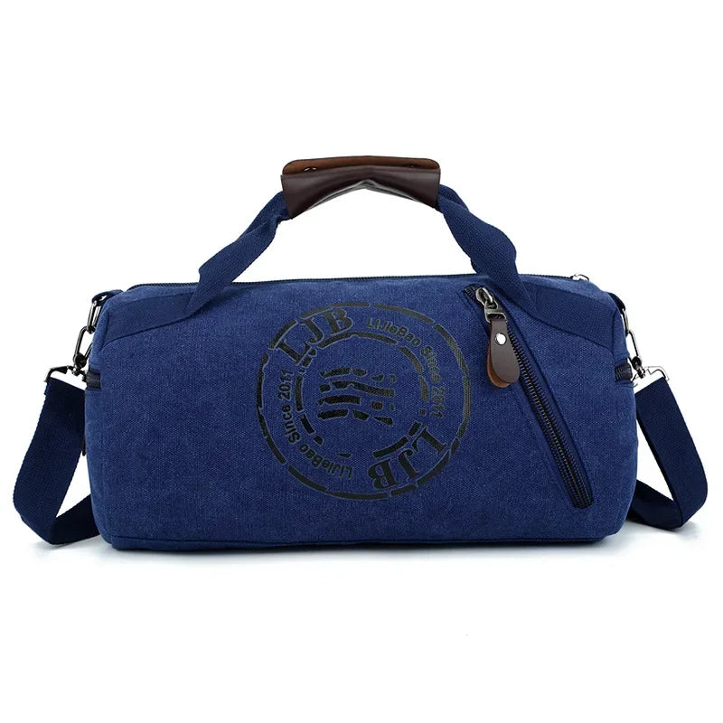 Durable Multifunction Handbag Men Canvas Bag Training Gym Bag Women Fitness Bags Outdoor Sports Bags for Male&Female duffel bags
