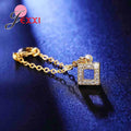 Wide Use Jewelry For Women 925 Sterling Silver Collection With Watch Necklace Bracelet Beautifully Gift For Female Accessory
