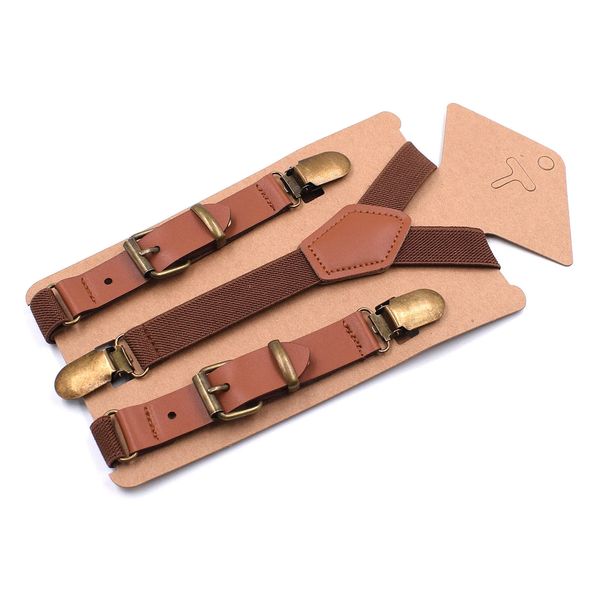 Suspenders for Boys Girls 2cm Y-back 3 Clips Adjustable Elastic Trouser Braces Suspenders Belt for Kids Fashion Accessories