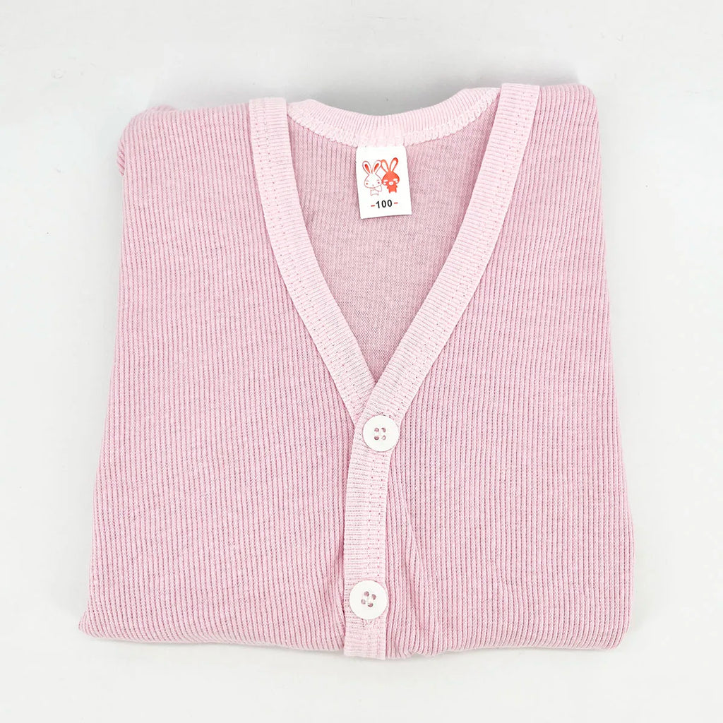 Kids Spring Autumn Clothes Cotton Candy-colored Cardigan Baby Boys and Girls Casual Jacket Sweater Children Outwear Coats 2-6Y