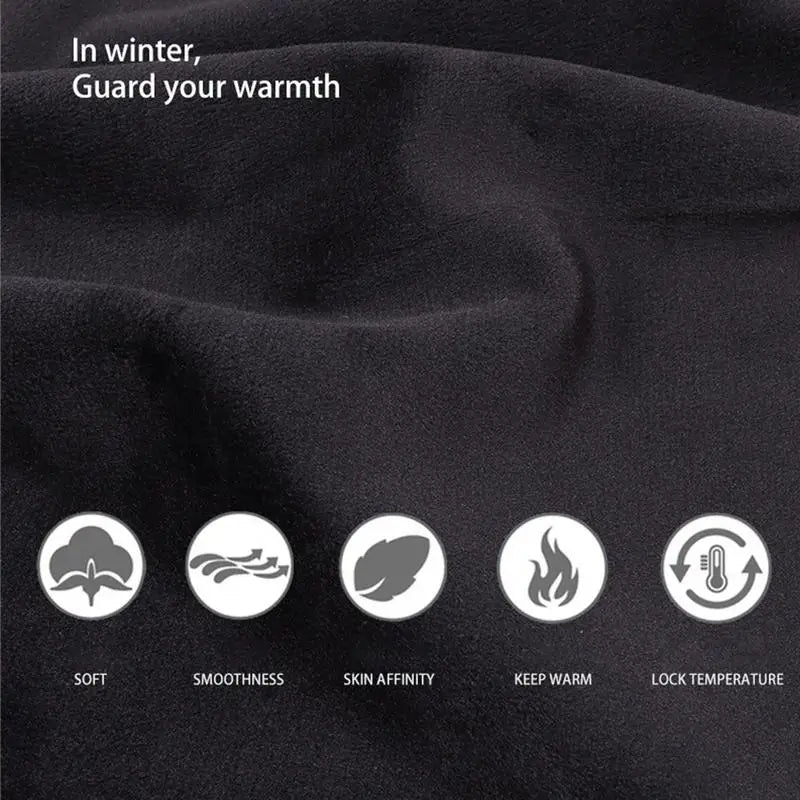 Winter Heated Gloves For Women Waterproof USB Heating Electric Gloves Anti Slip Screen Touchable Outdoor Skiing Cycling Sports