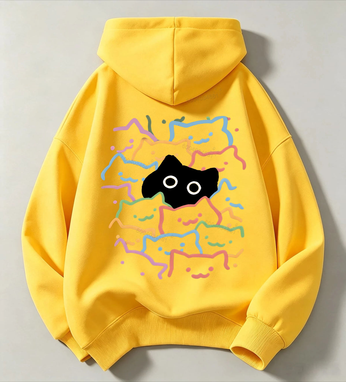 Spring, Autumn and Winter Children'sComfortable Hooded Sweatshirt-Boys' and Girls' Casual FestivalCartoon Print Pullover Sweater