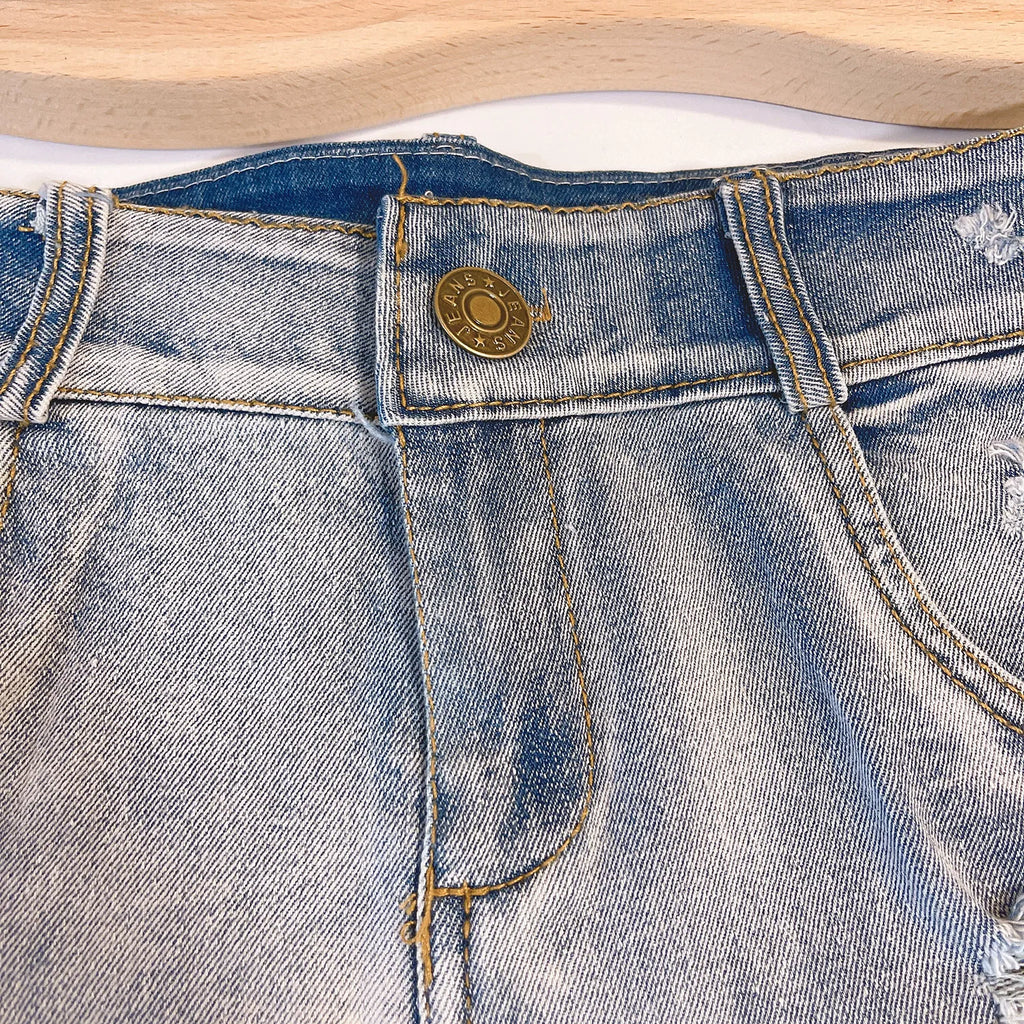 2026 New Women's Sexy High Waisted Raw Edge Tight Jeans Denim Shorts Summer Holiday S-XXL