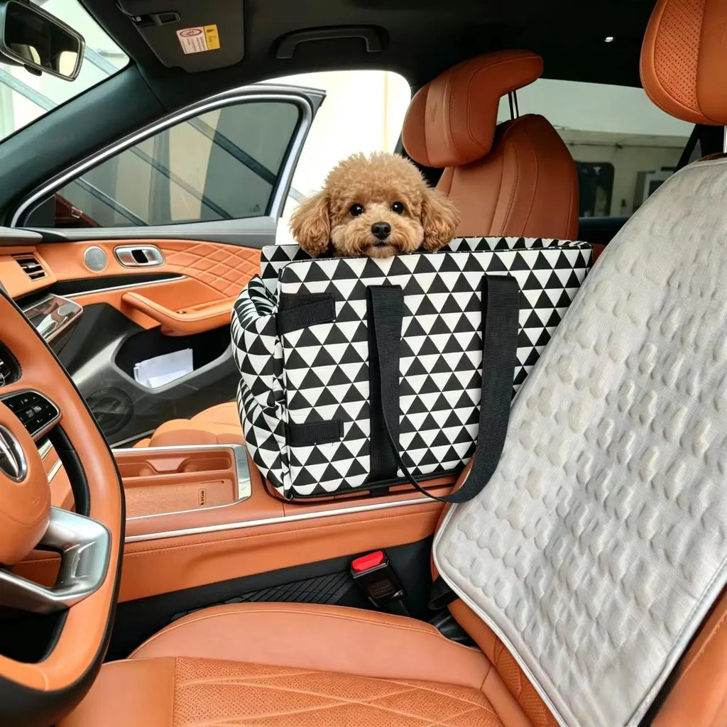 Portable Car Pet Carrier Handheld Small Cat Dog Safety Seat Travel Cage with Handle for Cats And Dogs