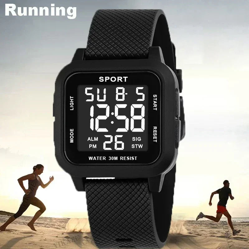 Sports Watches for Men Electronic Watch Digital Retro Style Clock Men Male Reloj Hombre Students Sports Watch Relogio Masculino