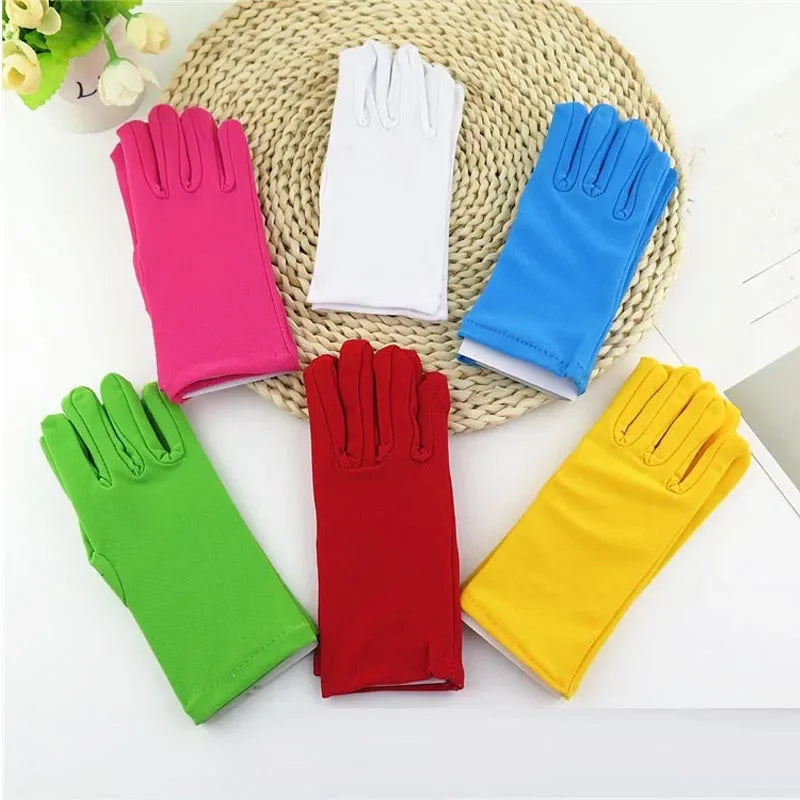 Girls  Princess Gloves Party Children Birthday Ceremony Celebration Girl Glove  Accessory Halloween Costume Cosplay