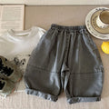 Children Casual Pants 2025 Autumn Denim Pants for Kids New Korean Version Boys Girls Loose Trousers Toddler Jeans Baby Joggers