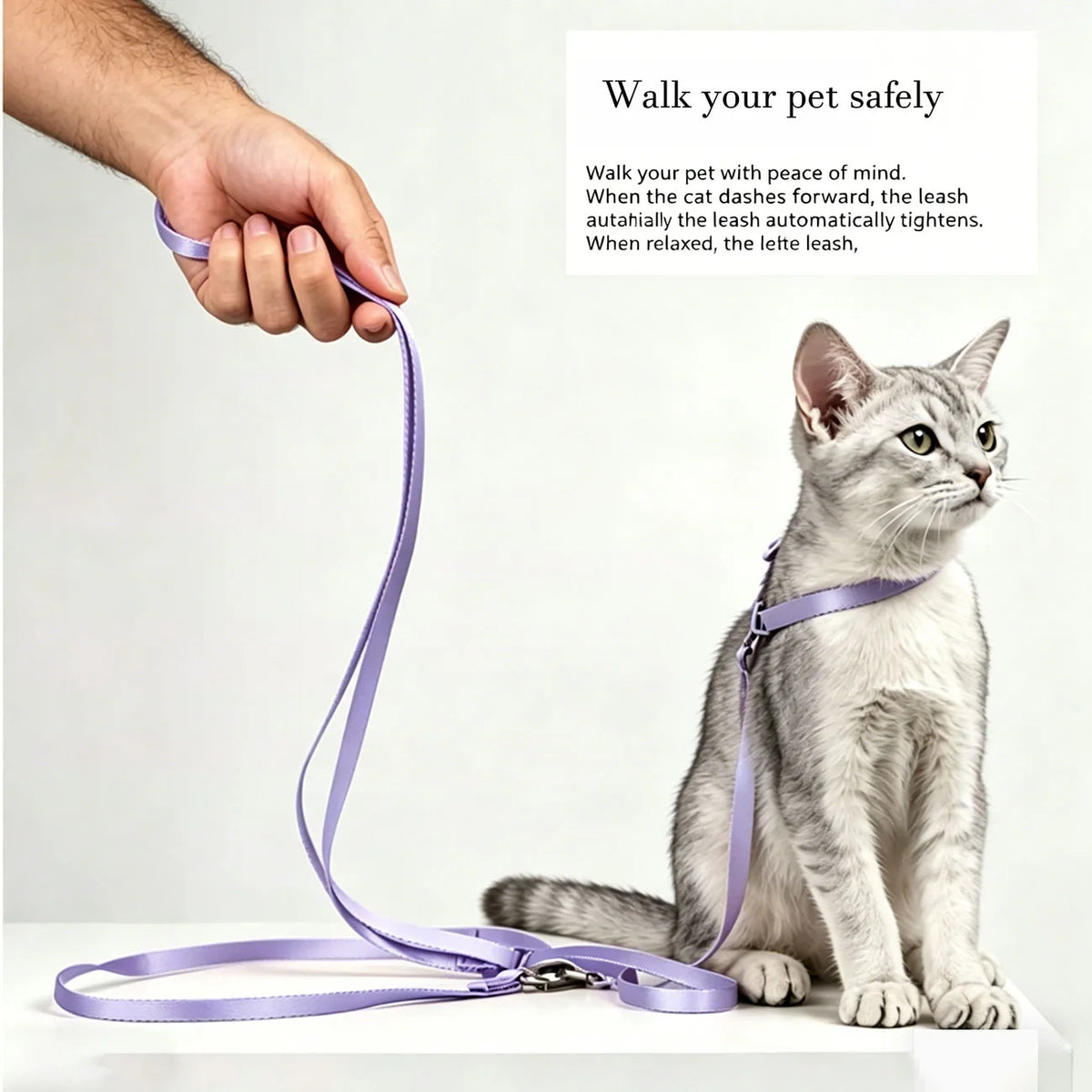 Cat Harness and Leash Sets Adjustable Dog Harness for Small Dog Leash Breashable Pet Harness Out Walking Dog Strap Cat Accessory