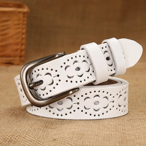 2026 new Women Belts Needle buckle belt 5 colors Cutout fashion belt Belts For Women Ceinture Femme belt female