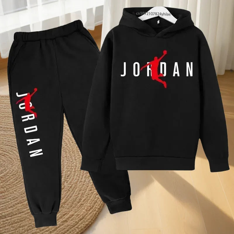 NewKids Leisure Letter Print 2pcs Hoodie+Pants Tracksuits 3-13 Years Boys Girls Spring Autumn Outfits Streetwears Chren Clothes