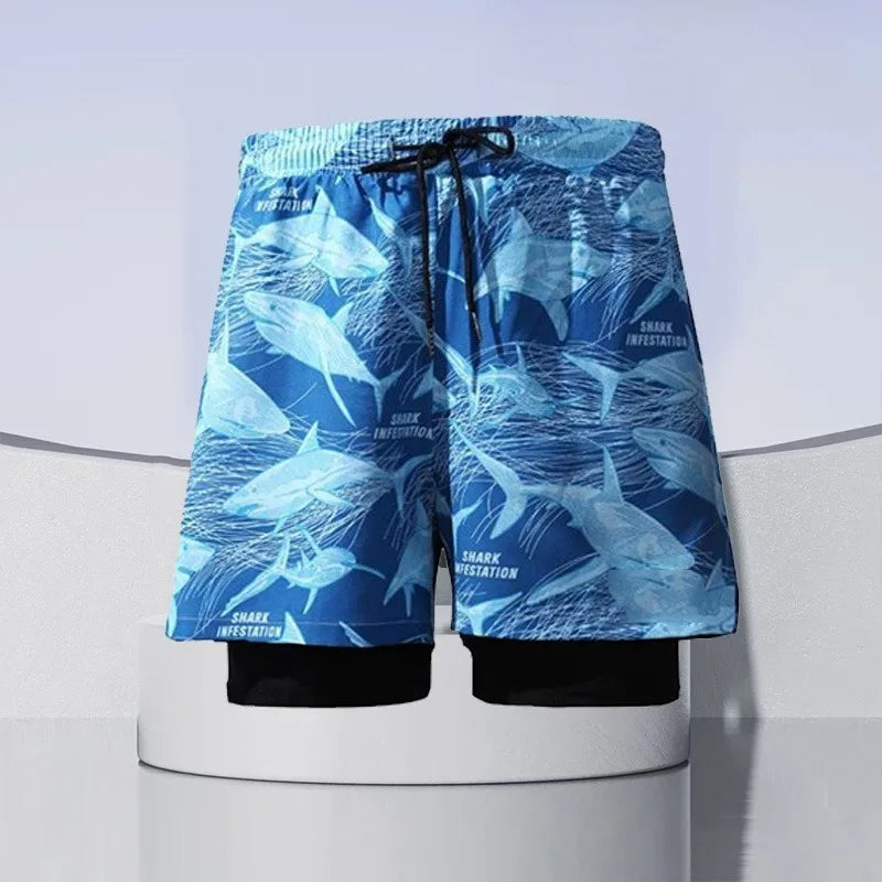 Men's Swimwear 2026 Swimming Shorts Men Swimsuit Swim Shorts Man Men's Swimming Trunks for Pool Swimsuits Beach Mens Male Sports