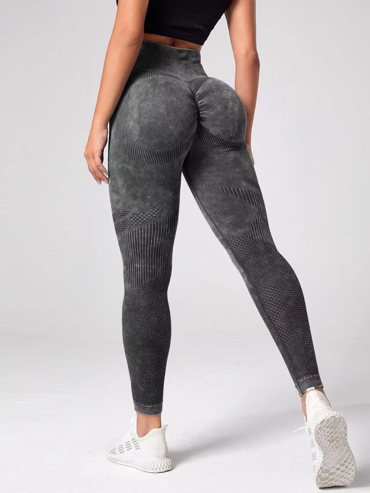 Seamless Leggings Sport Women Fitness Push Up Yoga Pants High Waist Hip-lifting Workout Running Scrunch Sportswear Gym Tights