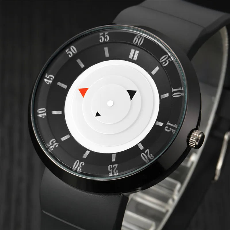 Men Cool Unique Designer Watches Reloj Hombre Boys Fashion Casual Rubber Band Quartz Cheap Watch Erkek Barato Saat Montre Homme