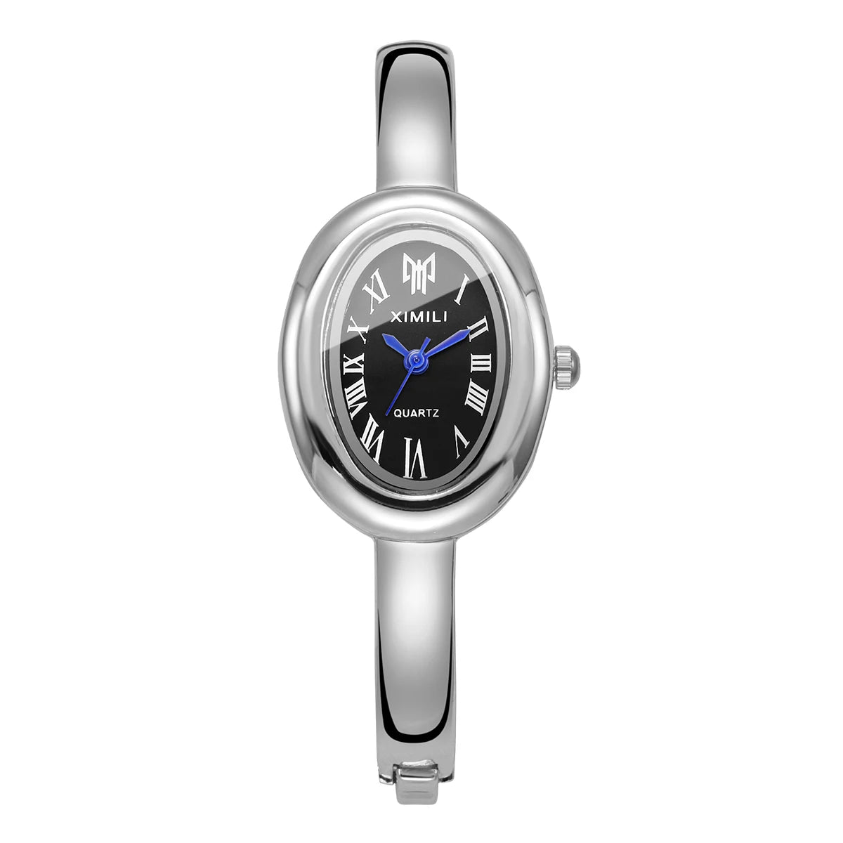 Elegant Oval Dial Women Watches Fashion Bracelet Strap Ladies Quartz Wristwatch Reloj Mujer Girls Clock Gift