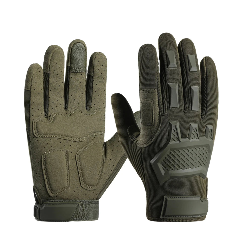 Men's Outdoor Full Finger Gloves Unisex Touchscreen Cycling Gloves MTB Motorcycle Gloves Men Camping Hunting Gloves