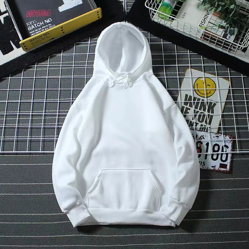 Men's Casual Hoodies Women's Fleece Warm Hoodies Spring Autumn Pullovers Fashion Black Multiple Colour Oversized Sweatshirts Top