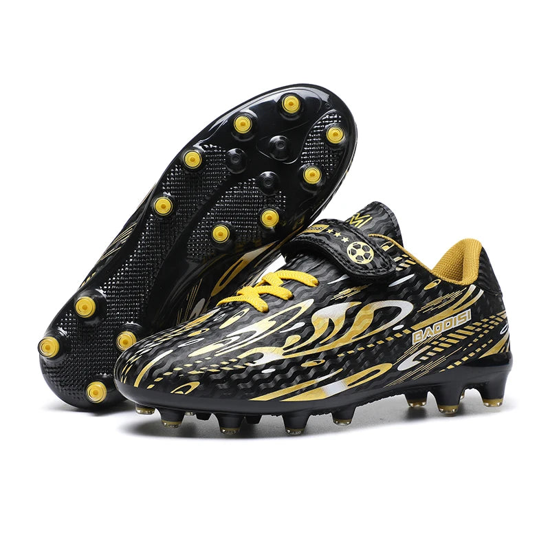 Kids Soccer Cleats Boys Girls Training Football Cleats Youth Soccer Shoes for Little/Big Professional Athletic Outdoor Football