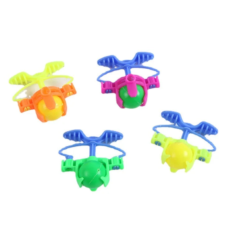 5pcs Fashion Outdoor Sports Funny Interactive Games Toy Mini Trickster Toy Claccis Creative Ejection Ball Toys For Kids Gift