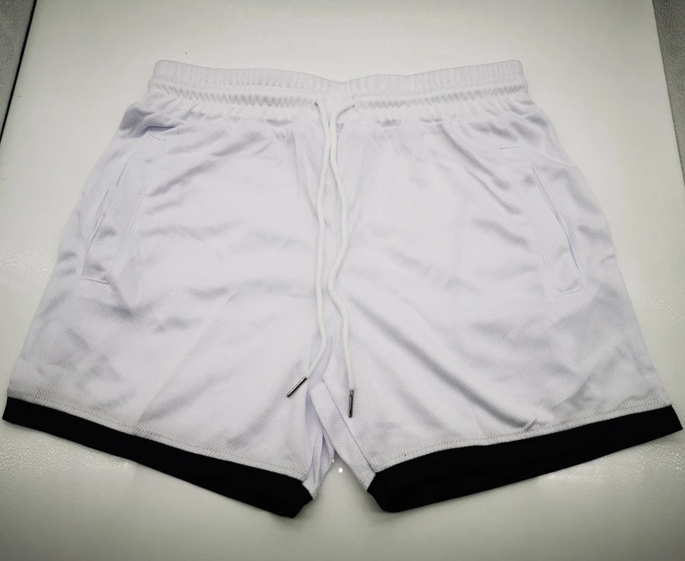 Men's Sports Shorts Quick-drying Beach Shorts Male Retro Casual Stylish Street Wear Fitness GYM Athletic Shorts Camo Green