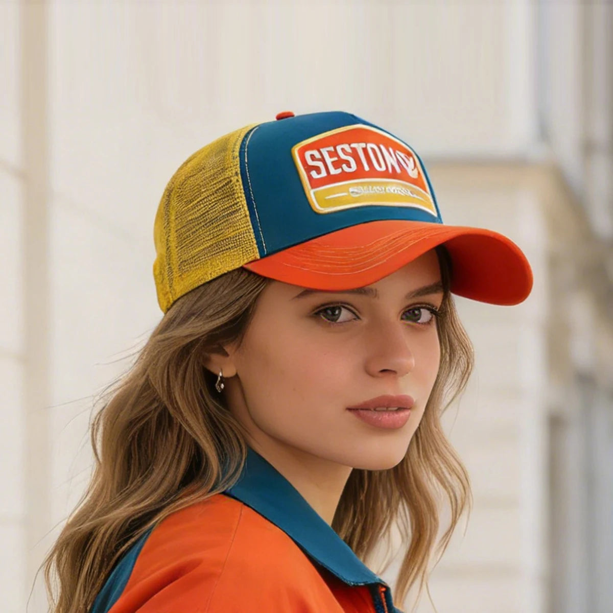 Branded Hats for Men, Spring and Summer Universal Baseball Caps, Large Head Circumference, Youthful Appearance, Face-Slimming Effect, Sun Protection Sun Hats