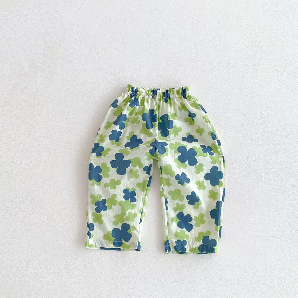 Korean Version Casual Trousers Children's Clothes Popular Desgin 1-6 Age Kids Harem Pants Fashion Simple Girl And Boy Long Pant