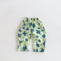 Korean Version Casual Trousers Children's Clothes Popular Desgin 1-6 Age Kids Harem Pants Fashion Simple Girl And Boy Long Pant