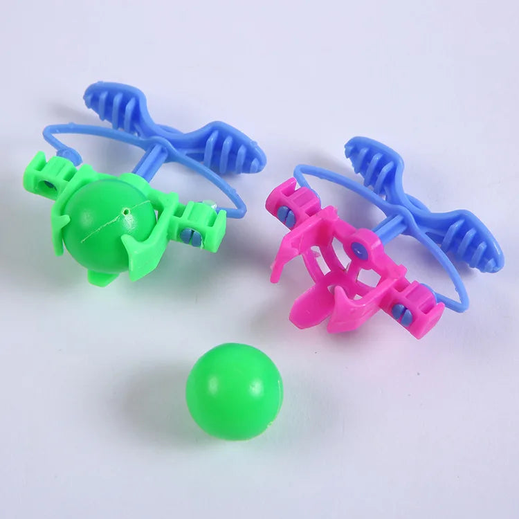 5pcs Fashion Outdoor Sports Funny Interactive Games Toy Mini Trickster Toy Claccis Creative Ejection Ball Toys For Kids Gift