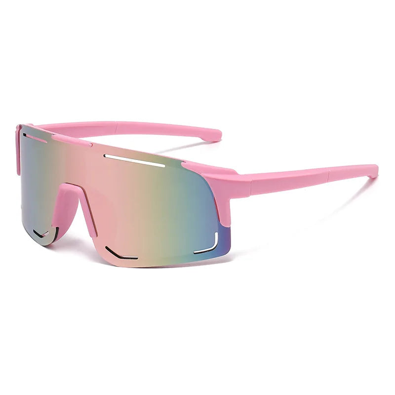 Children's Sunglasses Boy Fashion Trend Outdoor Sport Cycling Sun Glasses Girls UV Protection Colorful Lens Sports Eyewear Kids
