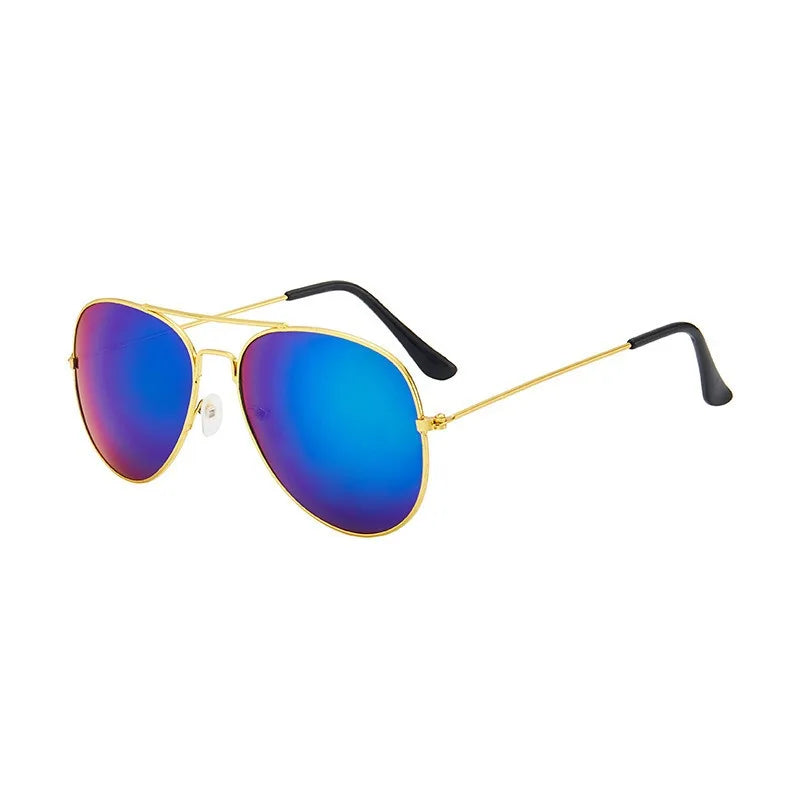 Metal Children Sunglasses Vintage Square Sun Glasses Outdoor Cute Girl Boy Fashion Glasses Protection Classic Kids Sunglasses