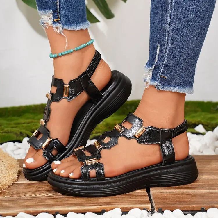 Women Sandals Summer Shoes Platform Gladiator Thick Sole Sports Casual Beach Walking Ladies Fashion Lightweight Outdoor New 2026