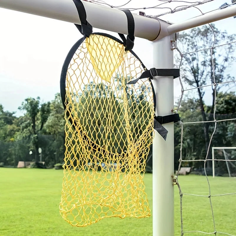 Football training shooting net equipment Football training target Net target Youth free kick practice Shooting Football top shot