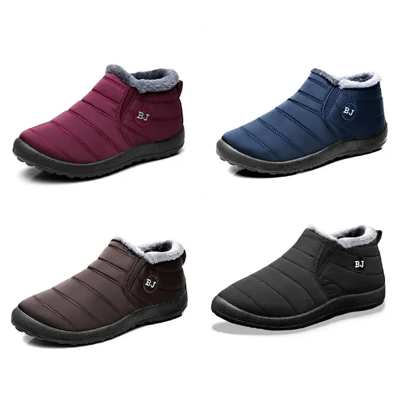 2005 New Boots Men's Snow Outdoor Men's Shoes Warm Winter Boots Mountaineering Ankle Boots Waterproof Men's Shoes Work Shoes
