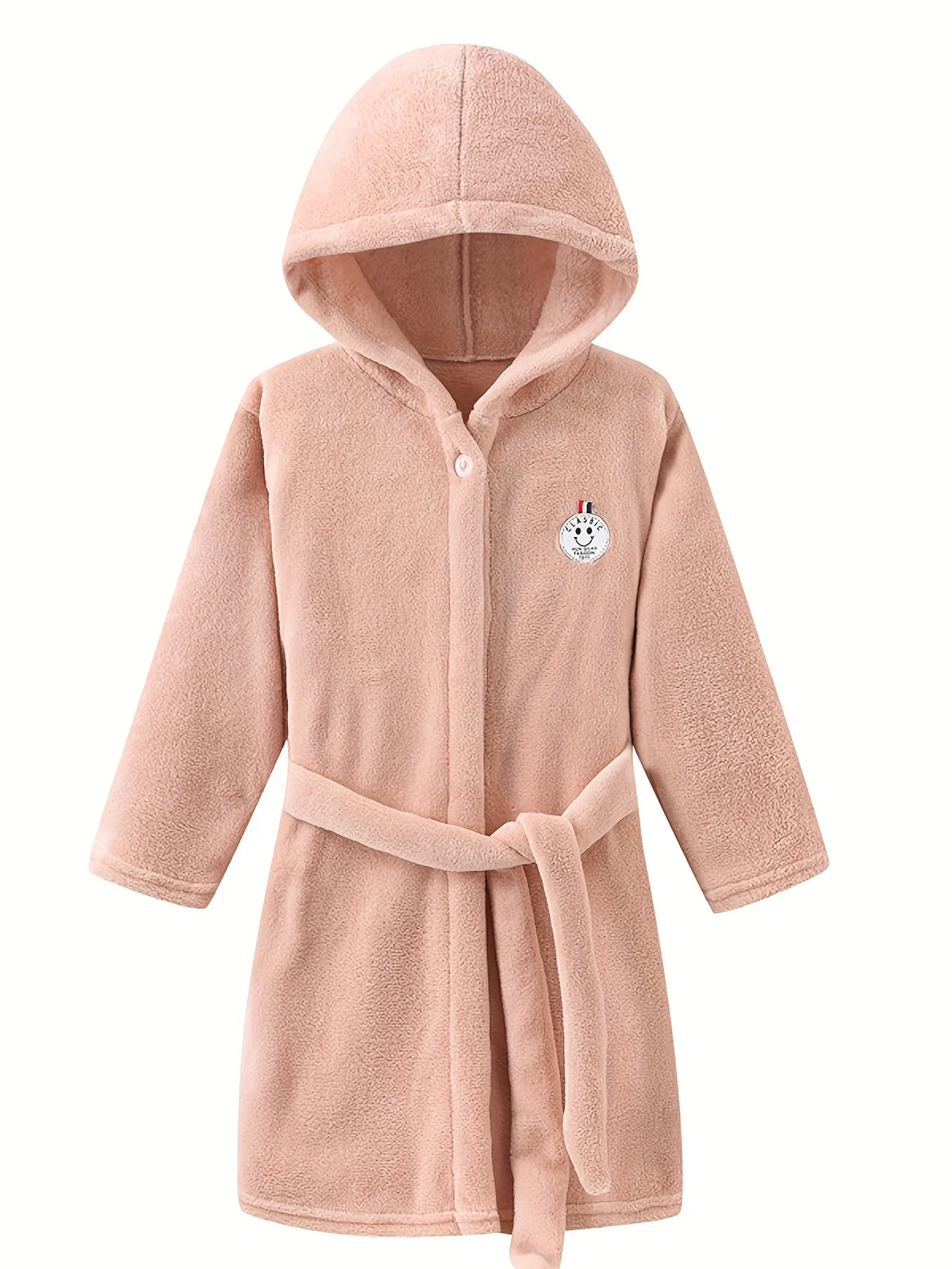 Children's Cloak, Boy's Nightgown, Flannel Kids, Baby, Baby, Thickeneded Girl's Coral Velvet Pajamas, Autumn and Winter Four-Sea