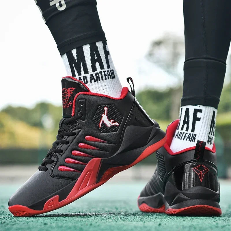 2025 Men Basketball Shoes Outdoor Sports Shoes Male Trendy Sneakers Wear Resistant Rubber Sole Basketball Shoes unisex 36-45