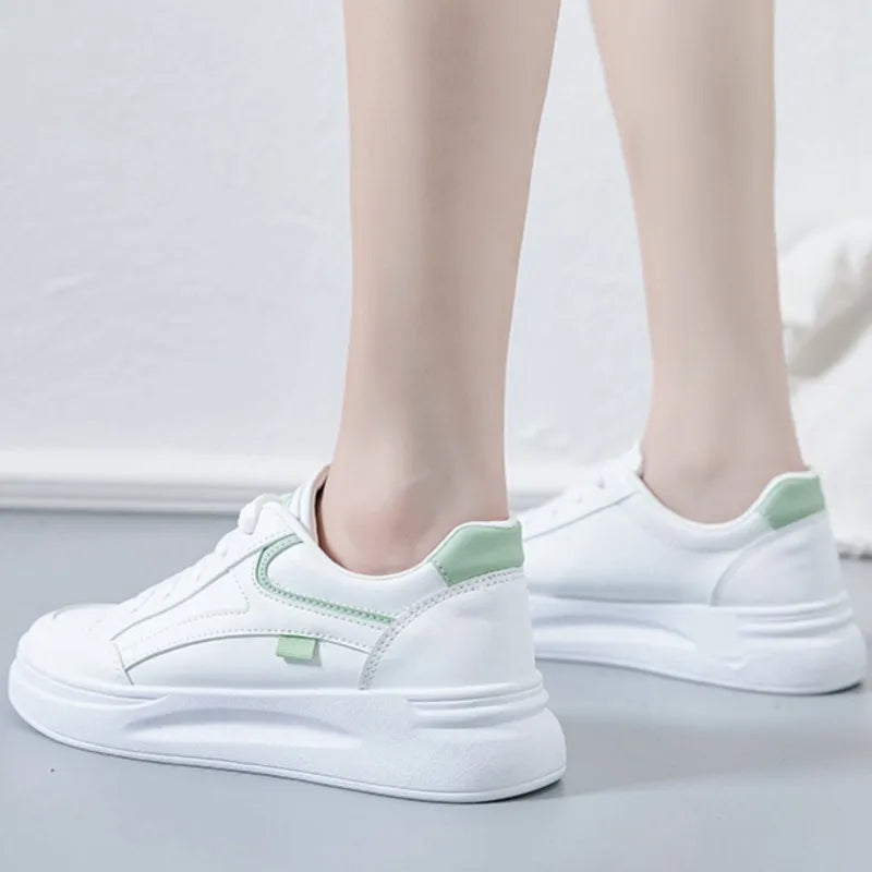 Women's Sneakers Fashion 2025 New Trainers Woman Shoes Comfortable Casual Sneaker Woman Lace Up Women Sneakers Tenis Feminino