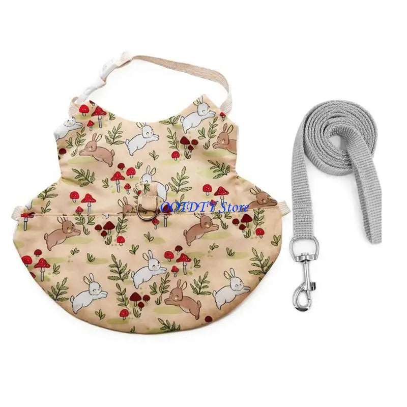 367A Pet Regulable Soft Harnesses Lovely Small Pet Vests Chest Belt Dog Leashes Tractions Rope Walking Cats Bunnies Vests