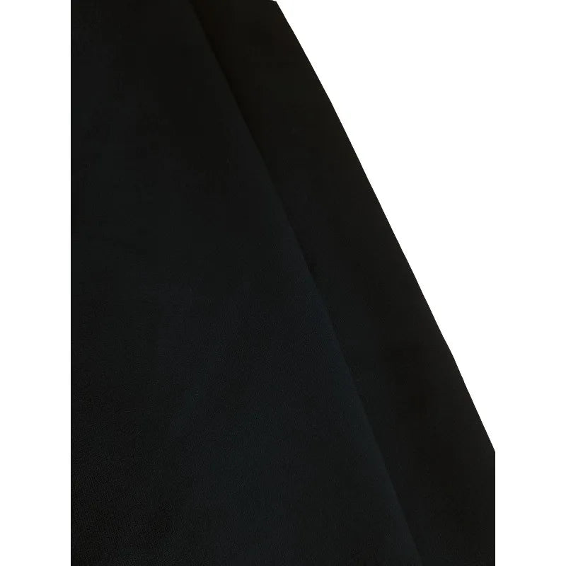 Men's Large Size Oversized Wide-Leg Sweatpants - Loose-Fit Trousers with Elastic Waist & Drawstring, Breathable Winter Pants