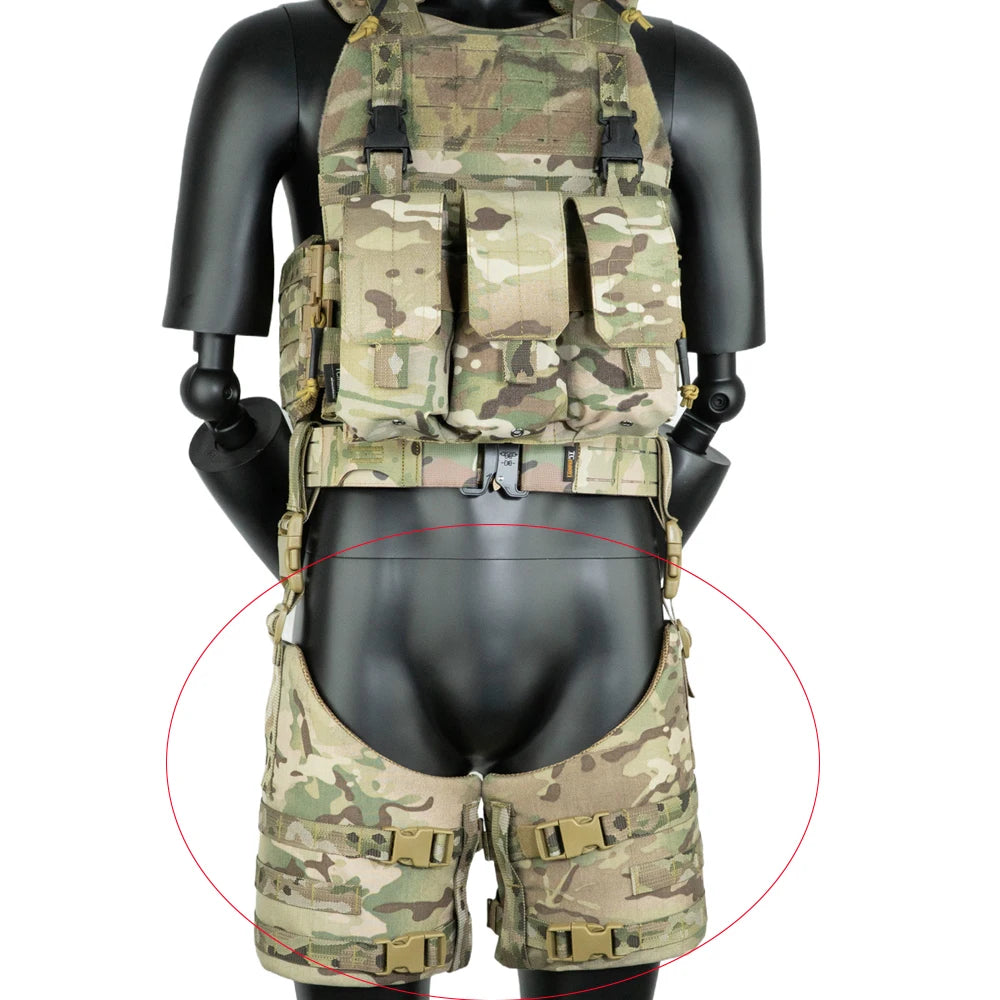 Outdoor Sports - Tactical Equipment Installation Board, Leg Hanging Board, MOLLE Accessories, Leg Straps, Sinking Accessories