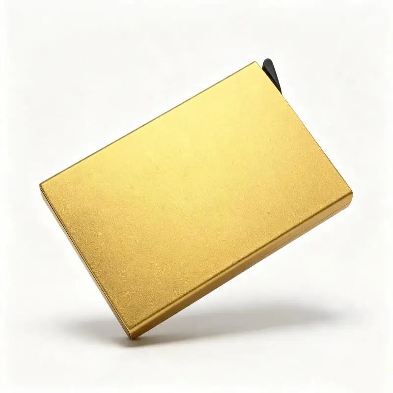 Smart Wallet Card Holder Metal Thin Slim Men Women Wallets Up Minimalist Wallet Small Black Purse Walets For Men