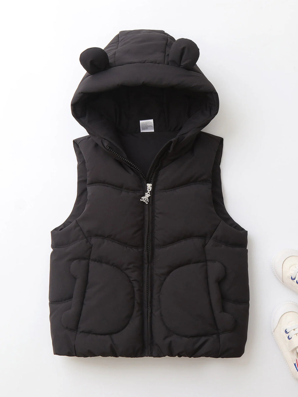 1-4Y Winter Kids Clothes Thicken Lining Boys Waistcoat Windybreaker Girls Paddded Jacket Chidren Outfit