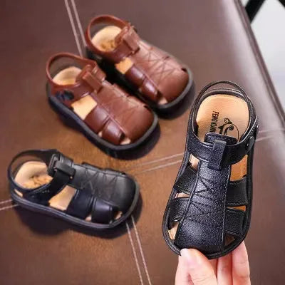 Kids Sandals Summer Baby Boys Beach Sandals Fashions Solid Color Infant Girls Sneakers