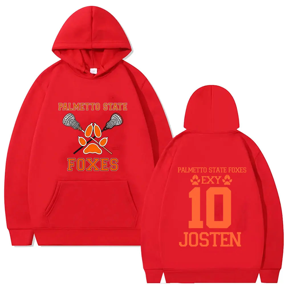 All for The Game The Foxhole Court Palmetto State Foxes JOSTEN Graphic Hoodie Men Women Fashion Casual Fleece Pullover Hoodies
