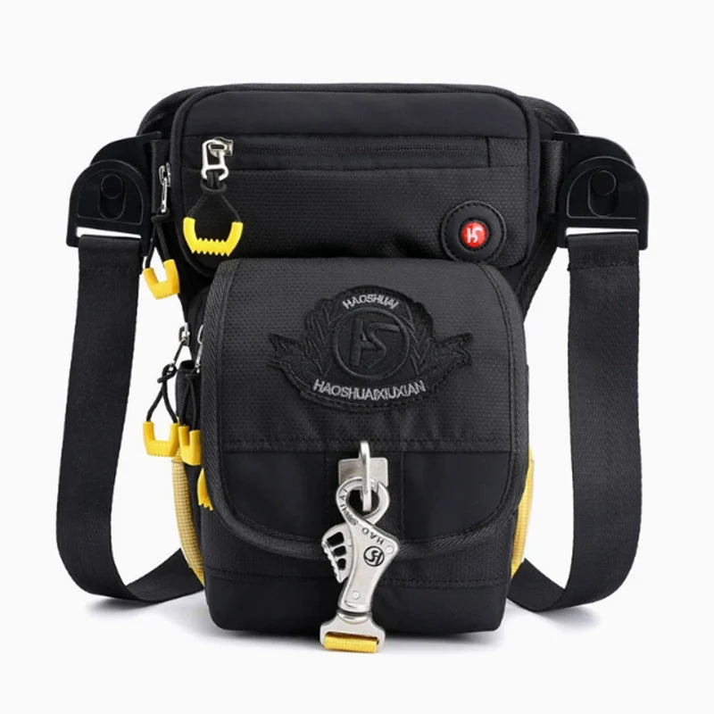 Motorcycle Leg Bag Fanny Pack Men Outdoor Sports shoulder Crossbody Bags Motorcycle Rider Hip Bag Male Multifunction Waist Packs