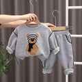 Kids Sets Children's Clothing Baby  Boy Clothes Cotton Spring Autumn Cartoon Long-sleeved Sweater Casual Suit Tops Pants Outfits