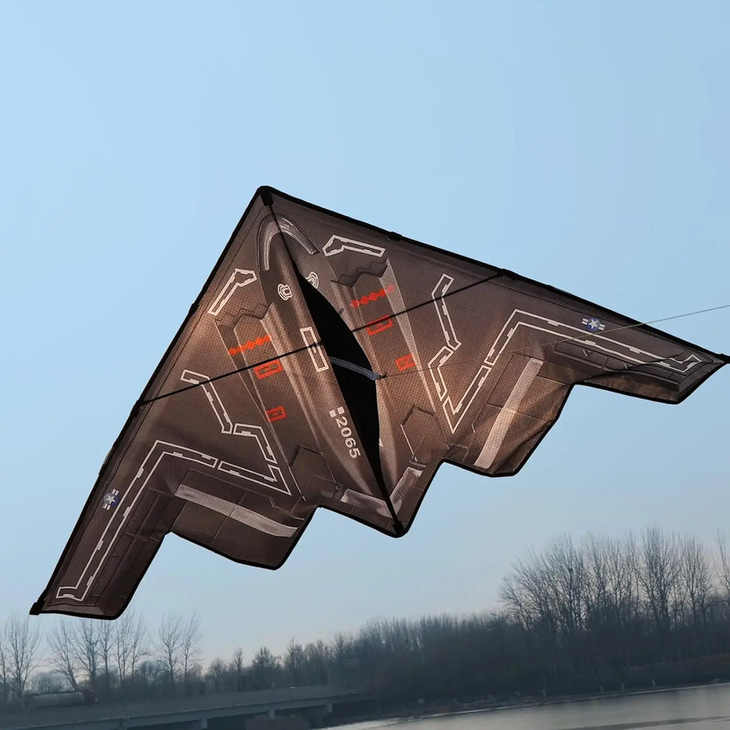 New Outdoor Fun Sports  Plane Kite With Handle And Line Good  Flying Factory Outlet  Adults