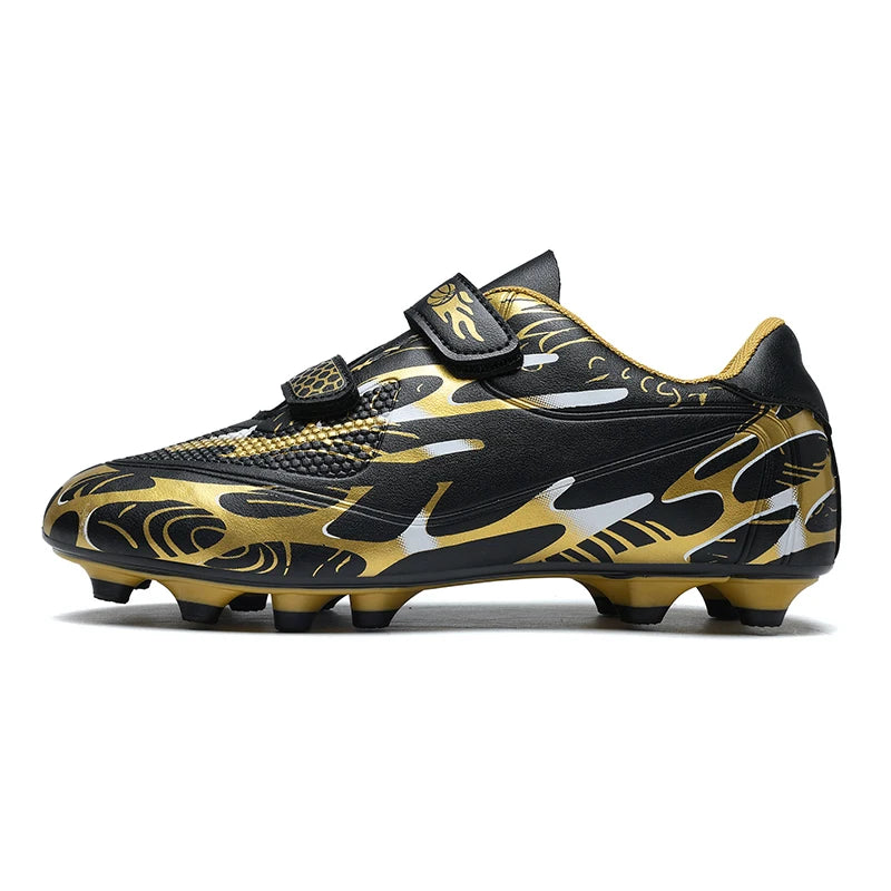 Children Football Shoes Professional Indoor Non Slip TF/FG Fast Grass Boys Match Wear Resistant Training Football Shoes for Kids