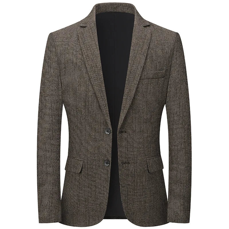 Fashion New Men's Suit Jackets Single Breasted Slim Fit Business Casual Blazer Coats Men Formal Clothing Tops Party Wedding Suit