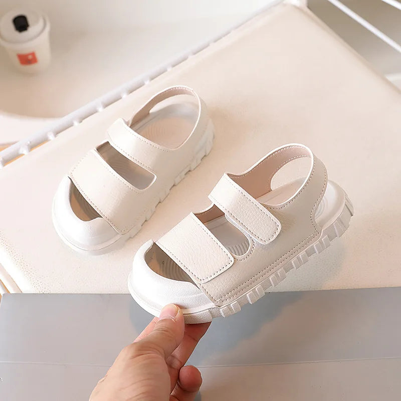Kids Sandals Children Summer Beach Shoes for Boys Girls Toddlers Little Boy Sandals Fashion 2026 New Toes-covered Anti-kick Soft