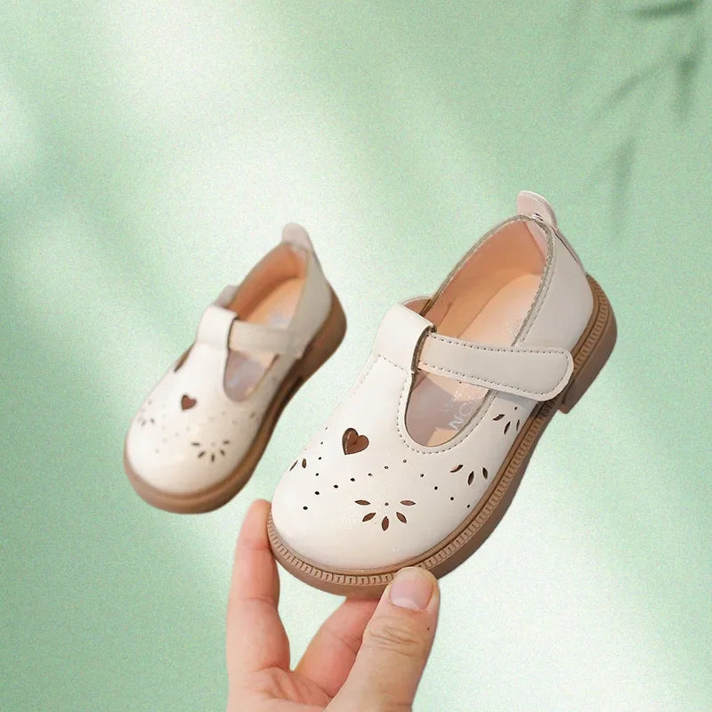 Kids Girls All-Season Comfort Flats Breathable Light Sandals for Spring Summer Autumn Ideal School & Daily Walking Shoes