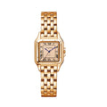 Women Watch Square Simple Design Men Quartz Watch Fashion Diamond Stainless Steel Women's Watch Diamond Bracelet